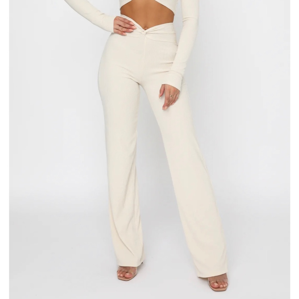 White fox Trust Yourself Pants